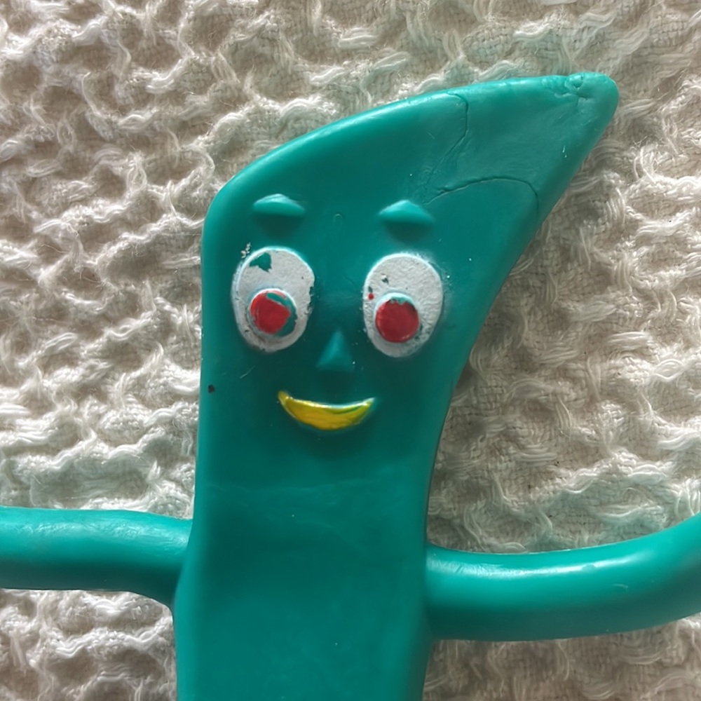 💚Gumby posable figure. 6” tall